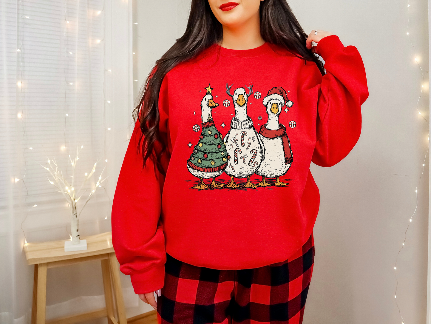 Christmas Goose Sweatshirt