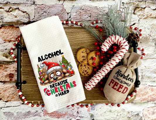 Christmas is Hard - Kitchen Towel
