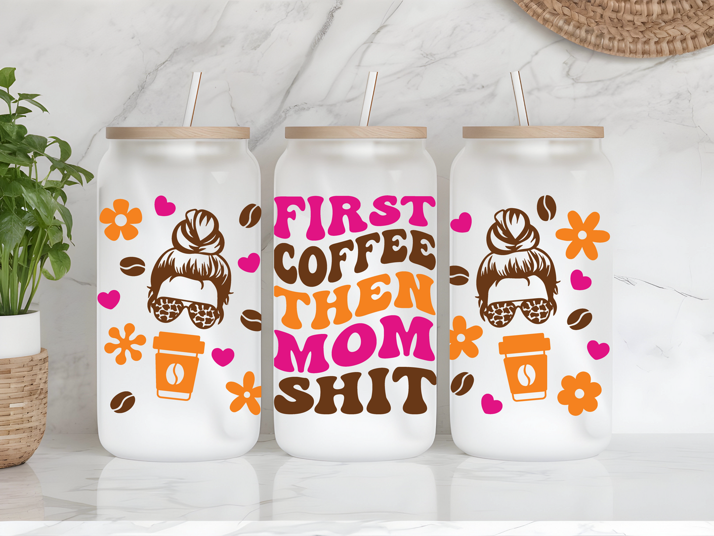 Mom Shit and Coffee Cup