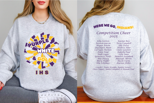 IHS Competition Cheer 2025 Sweatshirt
