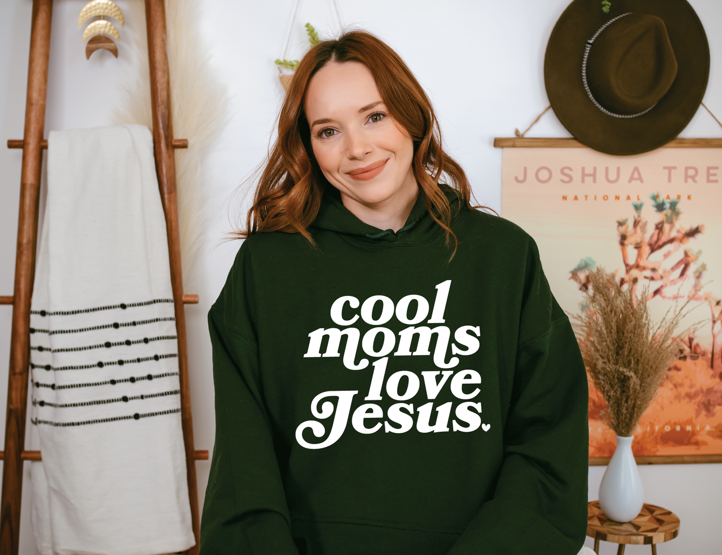 Cool Moms Love Jesus Sweatshirt