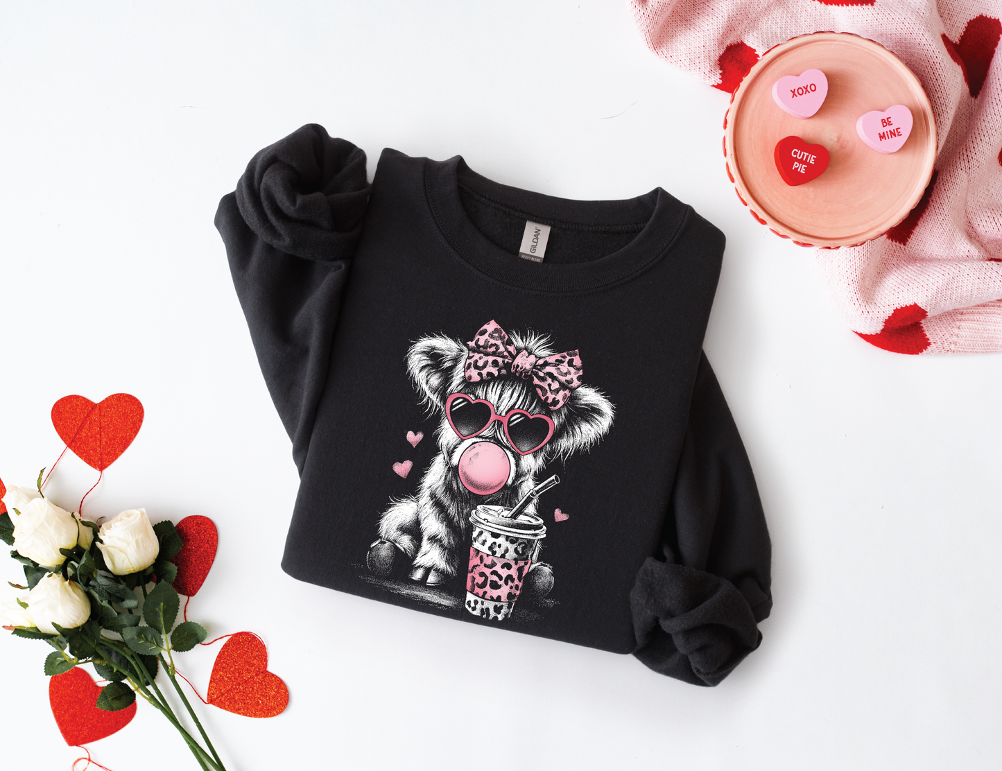 Cows Coffee and Bubblegum Sweatshirt
