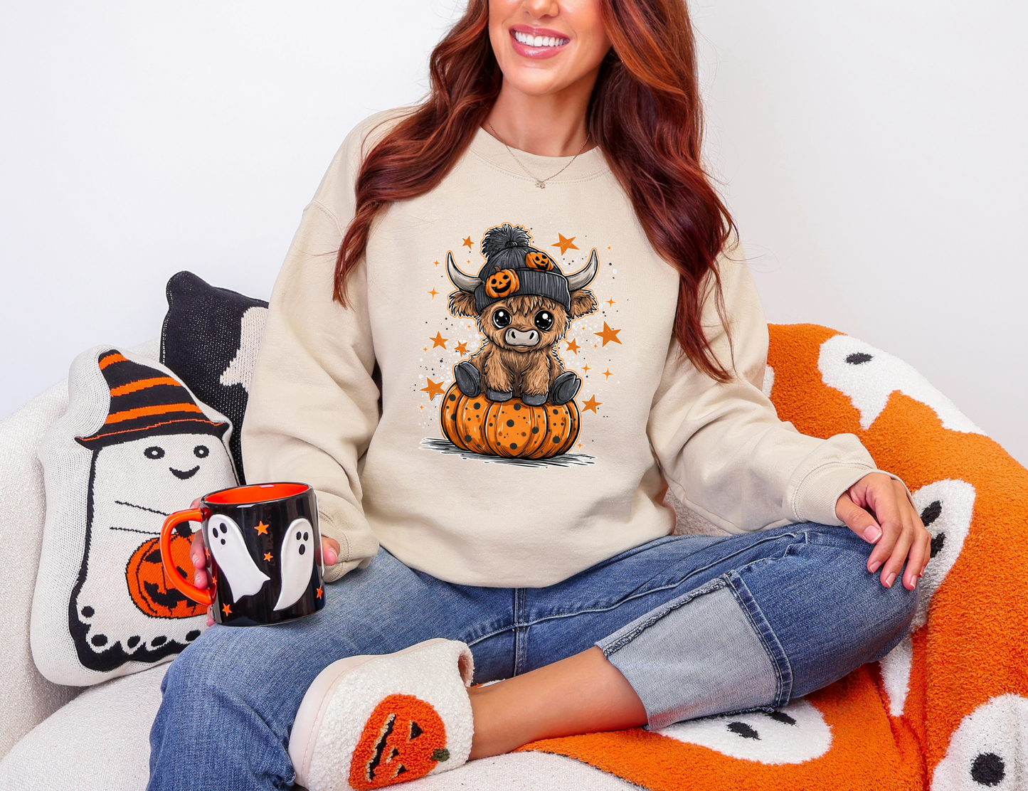 Highland Pumpkin' Sweatshirt