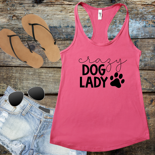 Crazy Dog Lady Tank