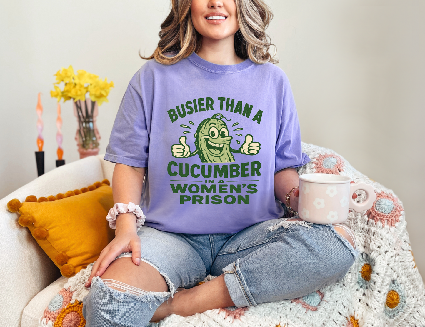 Busier Than a Cucumber T-shirt