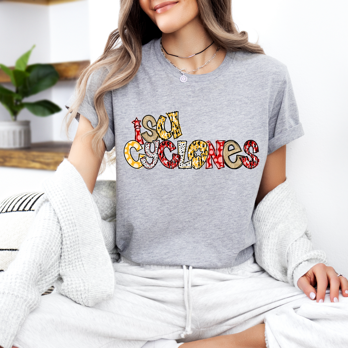 Glitter Doodle Cyclones T-shirt