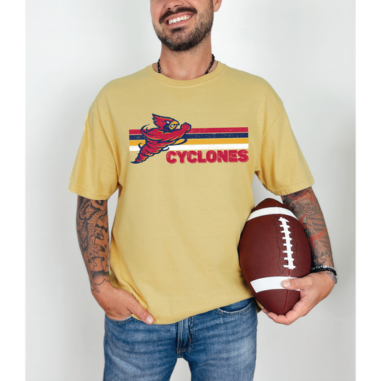 Cyclones Vintage Linear T-shirt