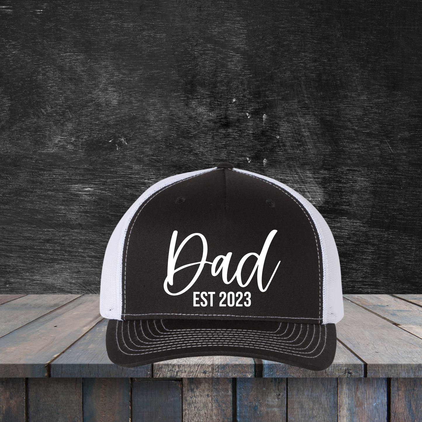 Dad: Est XXXX Trucker Hat