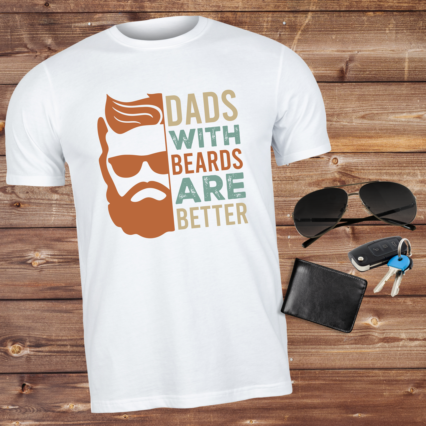 Dads with Beards T-shirt