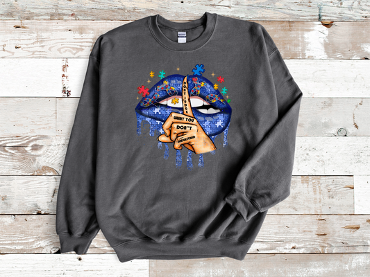 Don't Judge Autism Awareness Sweatshirt