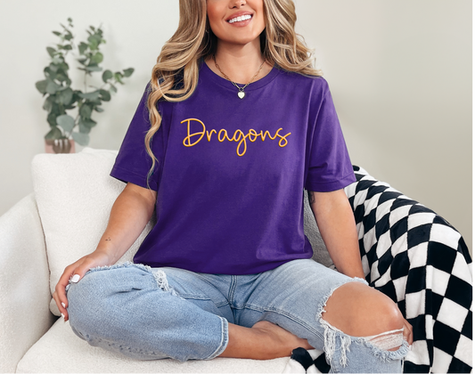 Dragons 3D Puff T-shirt