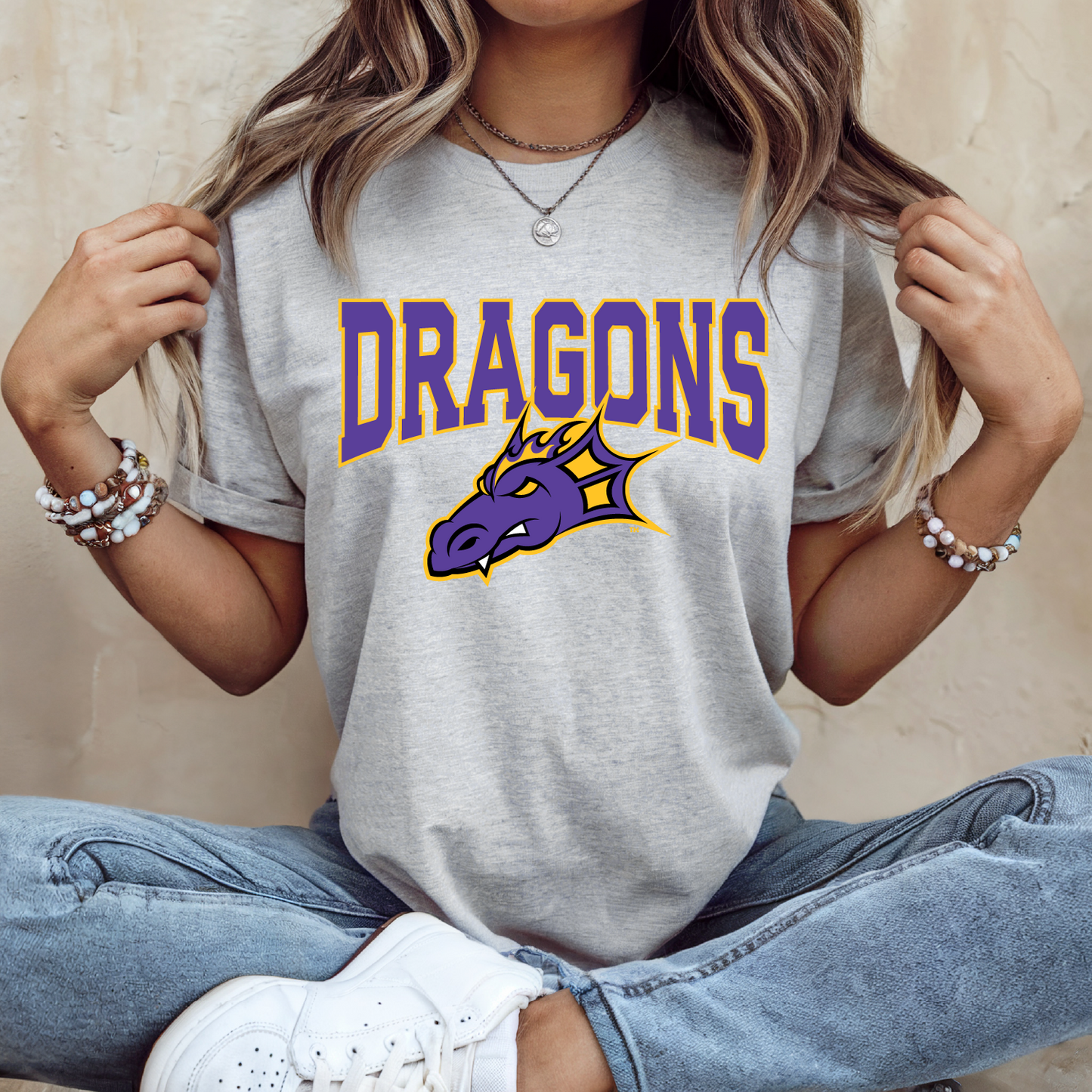 Johnston Dragons Stretch T-Shirt