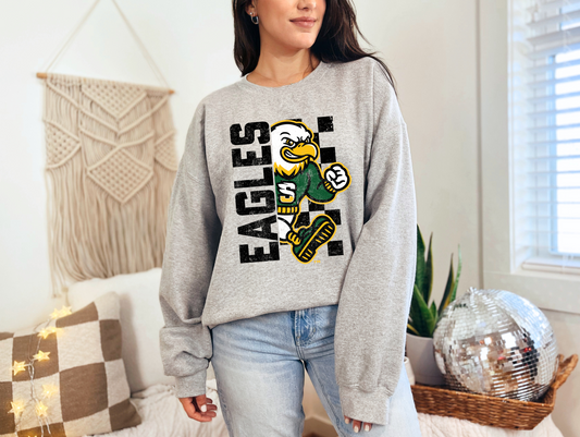 Eagles Half Checkered Sweatshirt