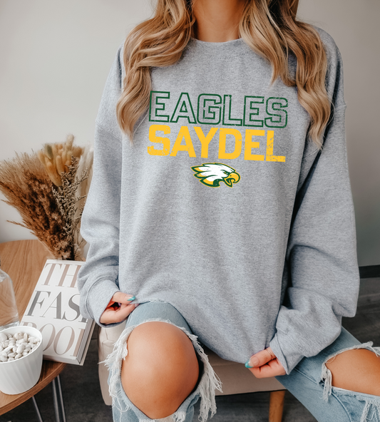 Saydel Eagles Outline Sweatshirt