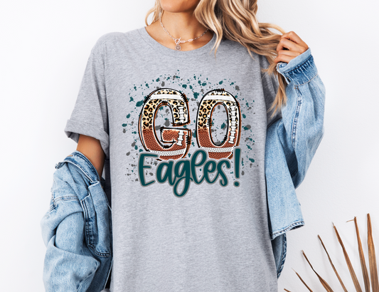 Go Eagles Paint T-shirt