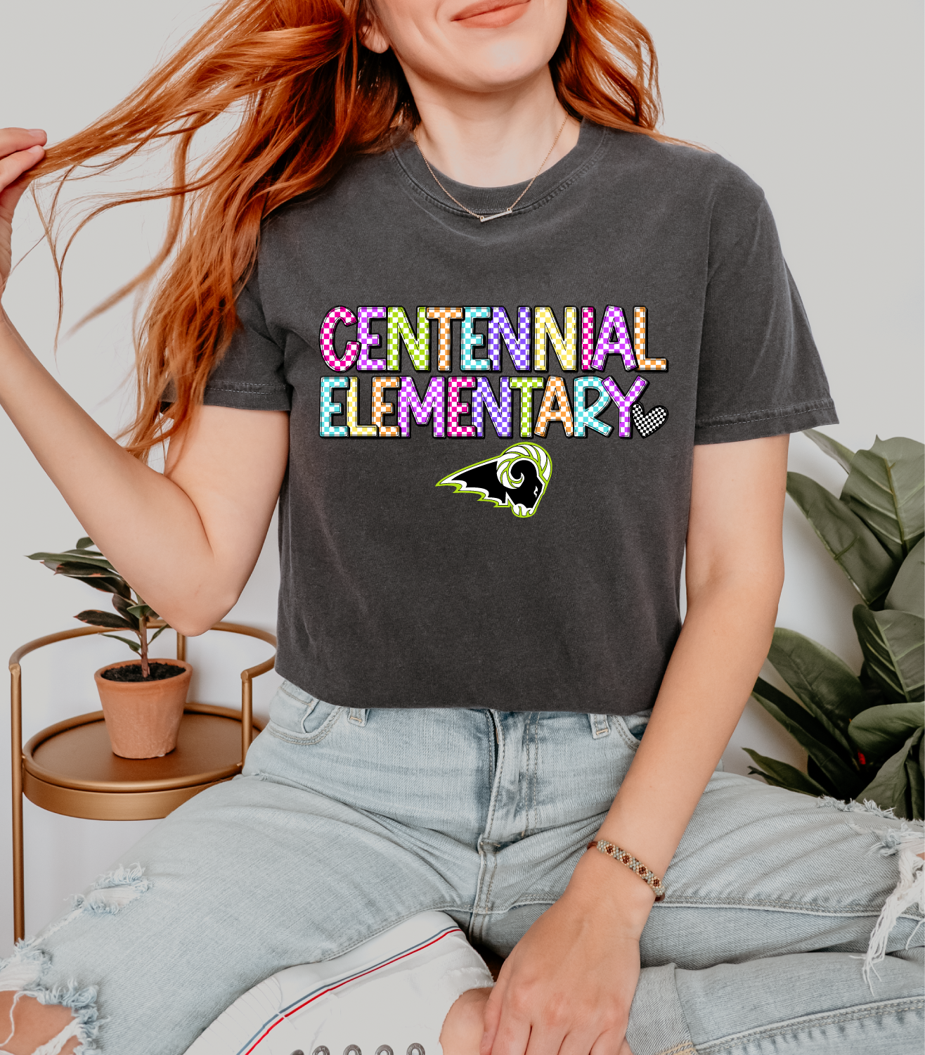 Bright Check SEP School Specific T-shirt