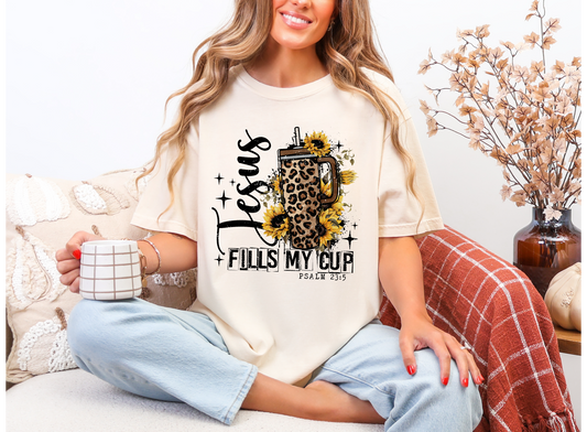 Jesus Fills My Cup T-shirt