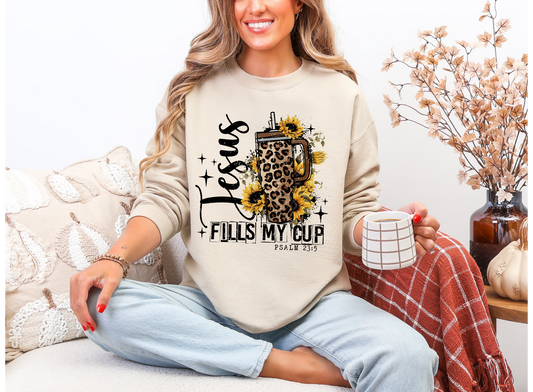 Jesus Fills My Cup Sweatshirt