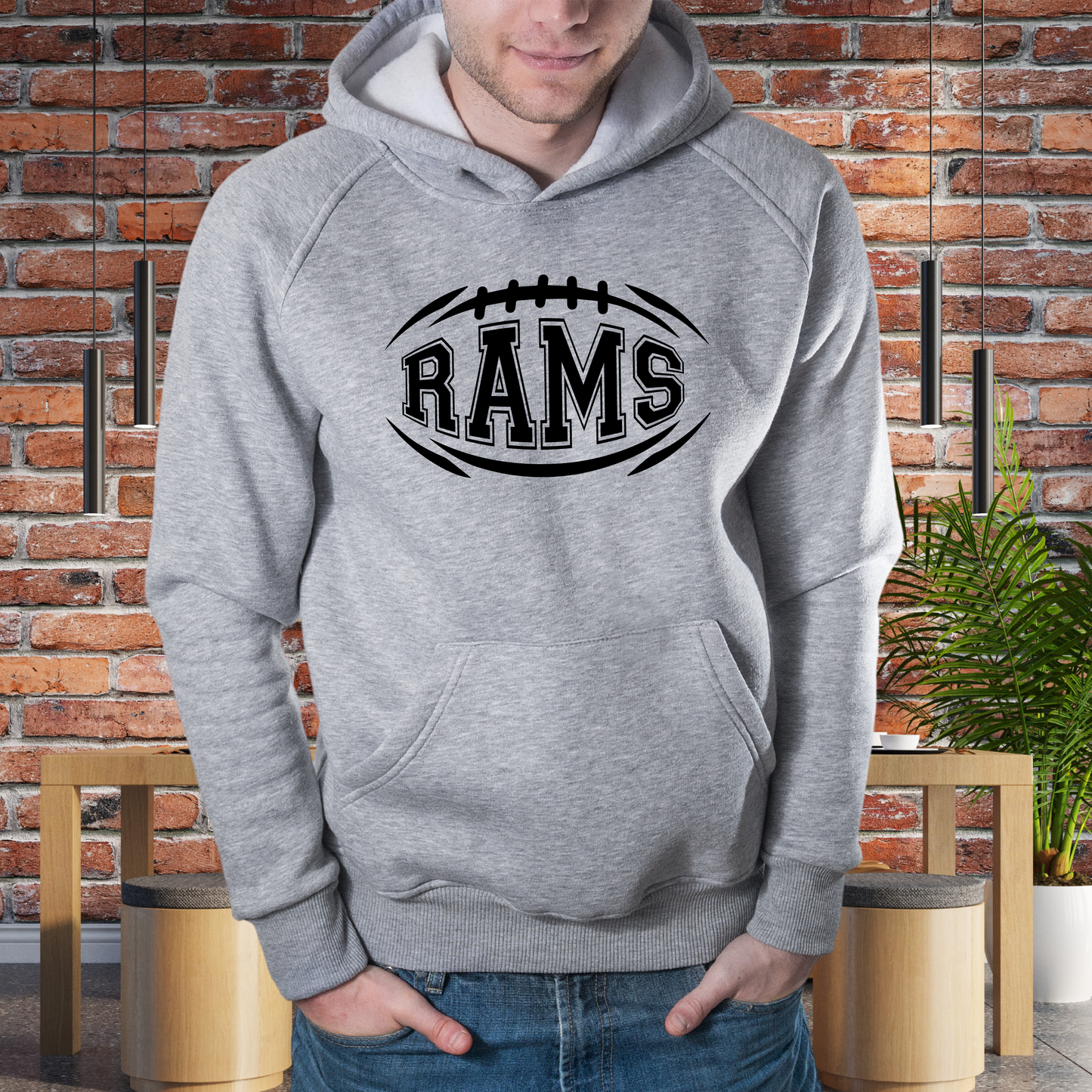 Rams Football Sweatshirt