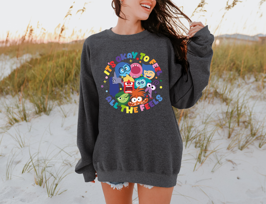 Feel All the Feels Sweatshirt