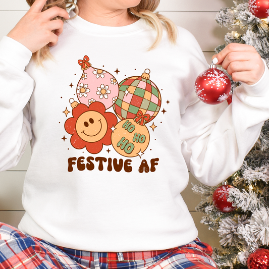 Festive AF Sweatshirt