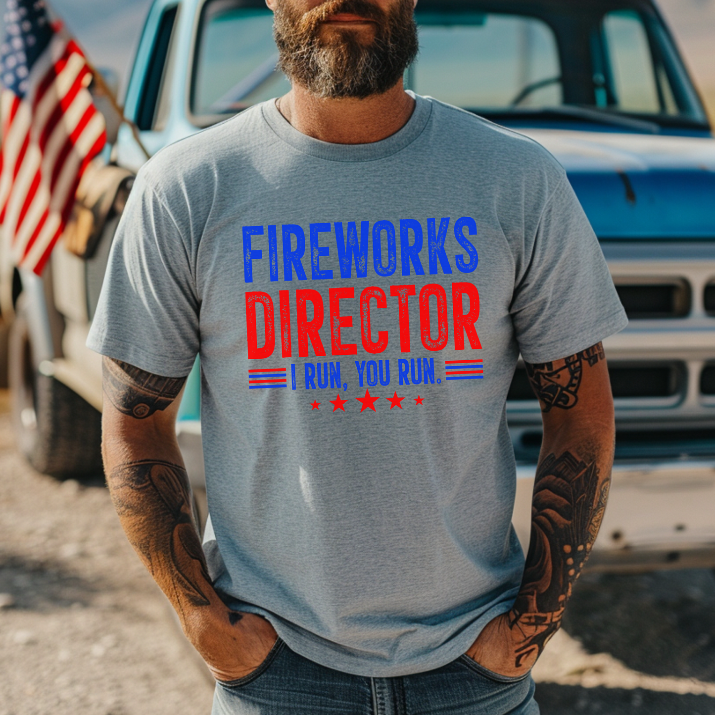 Fireworks Director T-shirt
