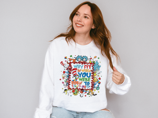Born to Stand Out Autism Sweatshirt