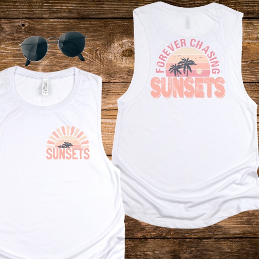 Forever Chasing Sunsets Tank