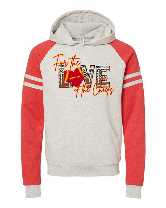 For the Love of the Chiefs Block Sweatshirt