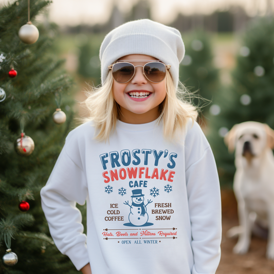 Frosty's Snowflake Cafe Sweatshirt