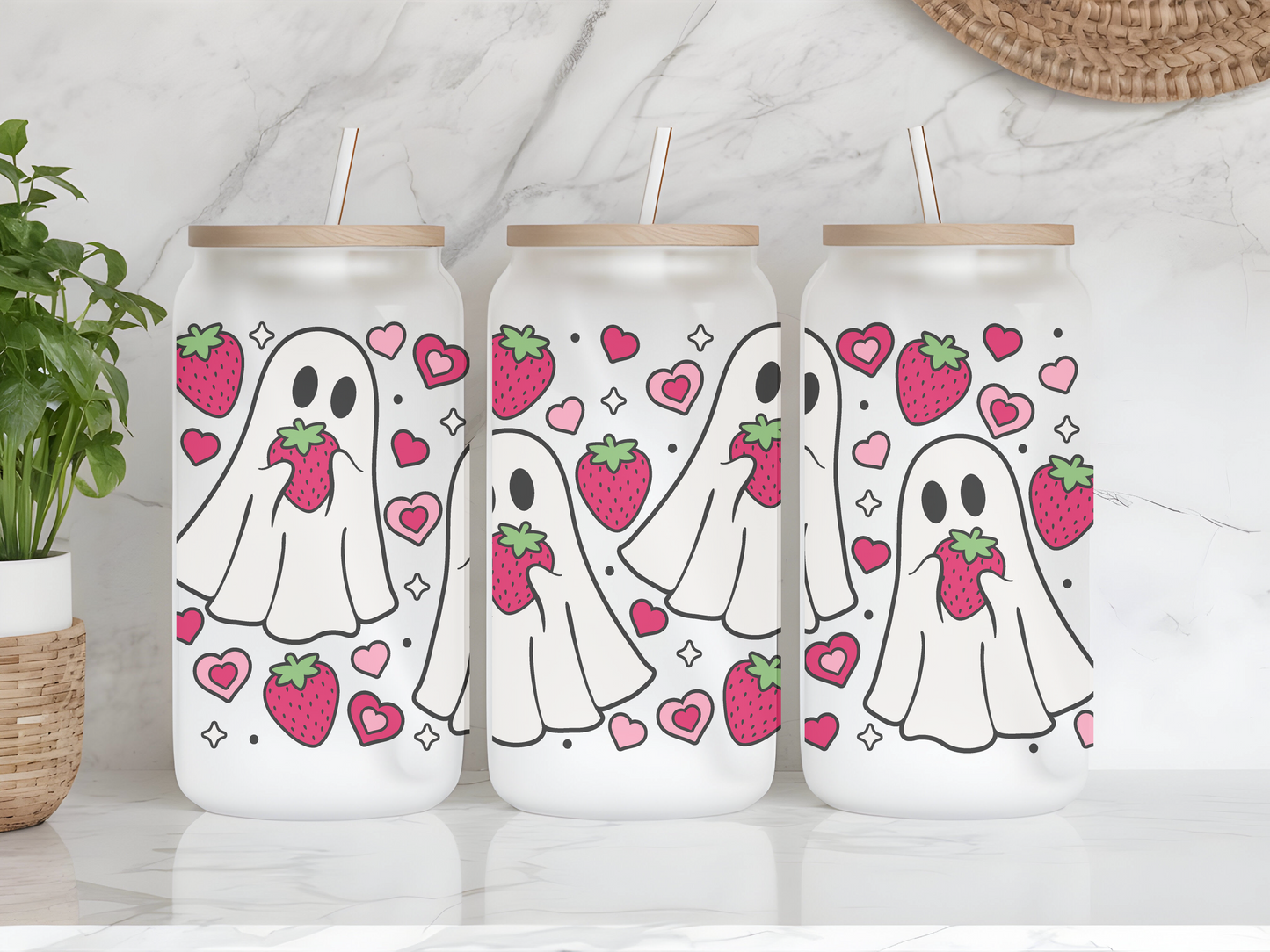 Berry Ghosty Cup