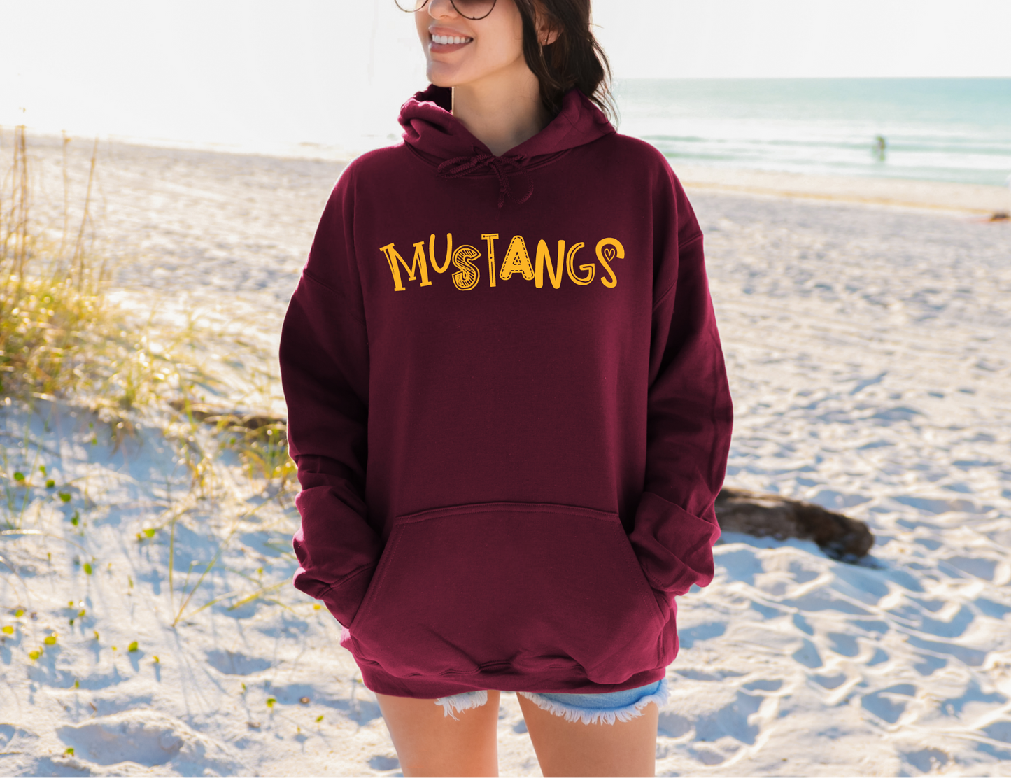 Mustangs Doodle Sweatshirt