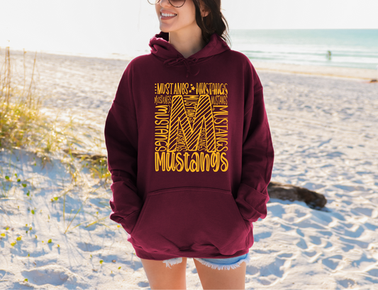 Mustangs Doodling Sweatshirt