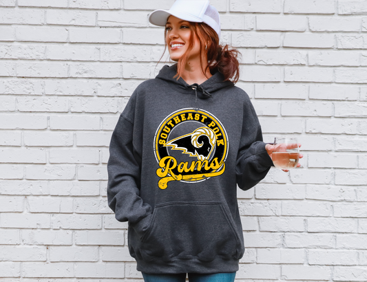 SEP Rams Vintage Circle Sweatshirt