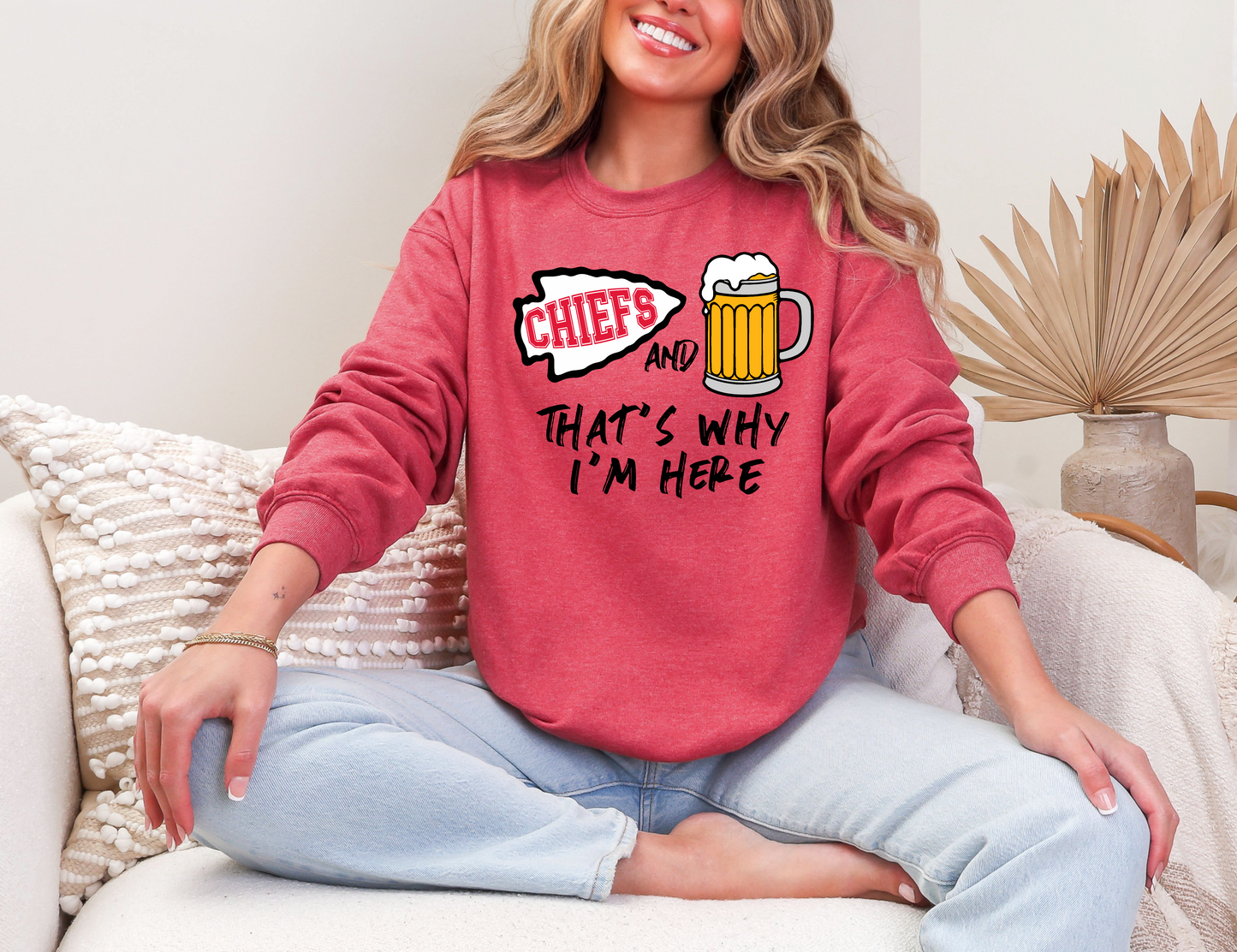 Chiefs and Beer Sweatshirt
