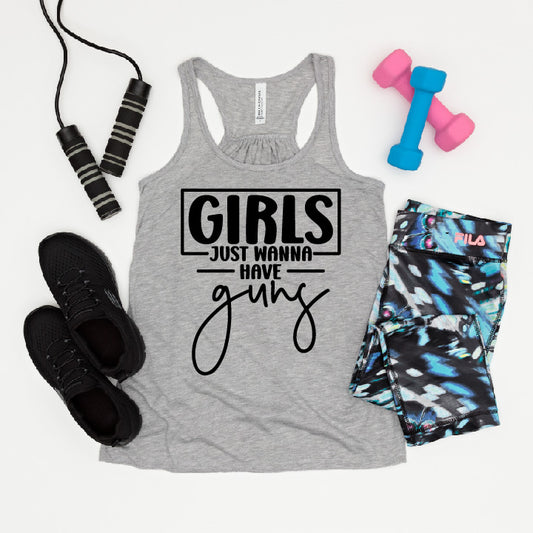 Girls Just Wanna Have Guns Tank