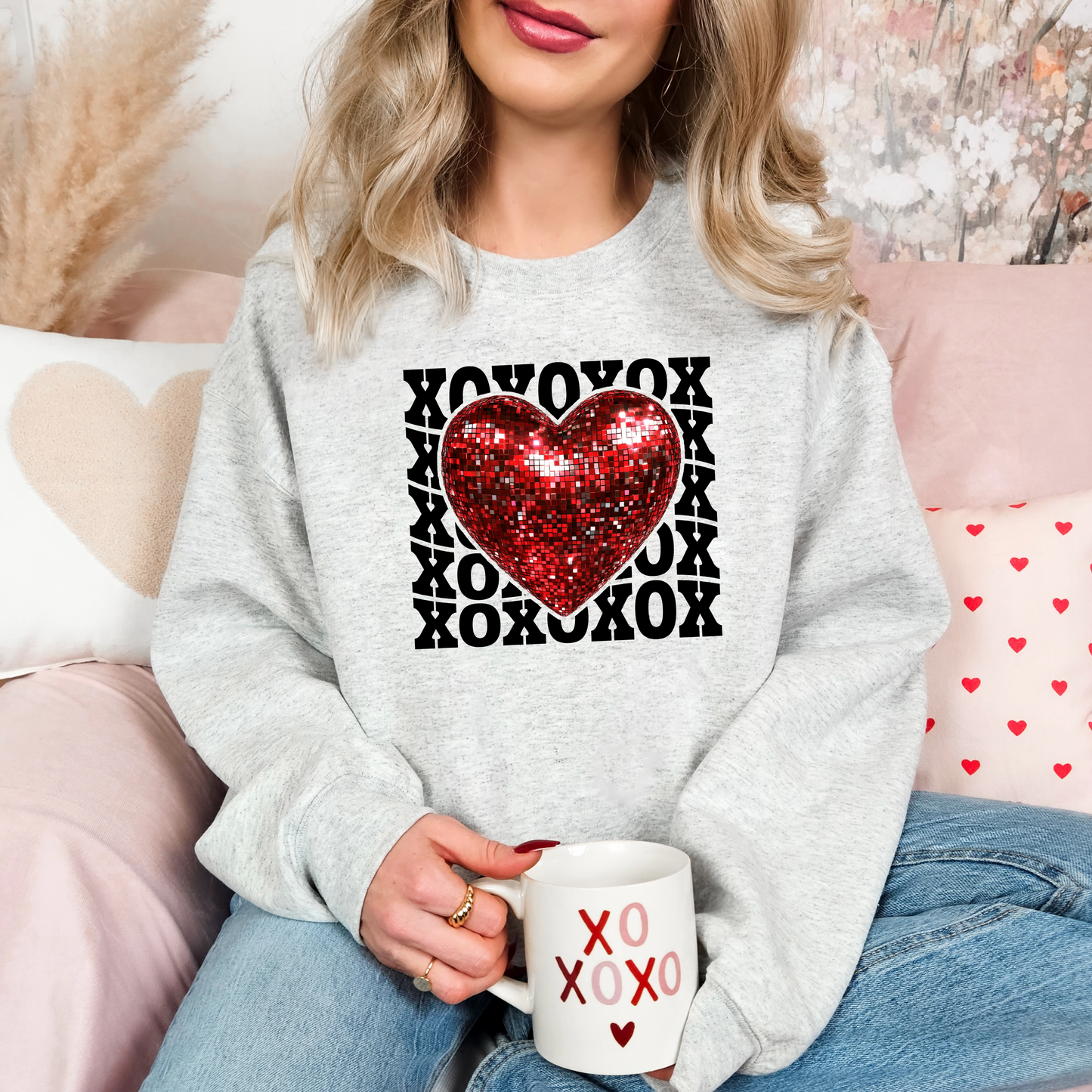 Sparkling Heart Sweatshirt