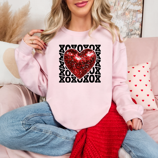 Sparkling Heart Sweatshirt