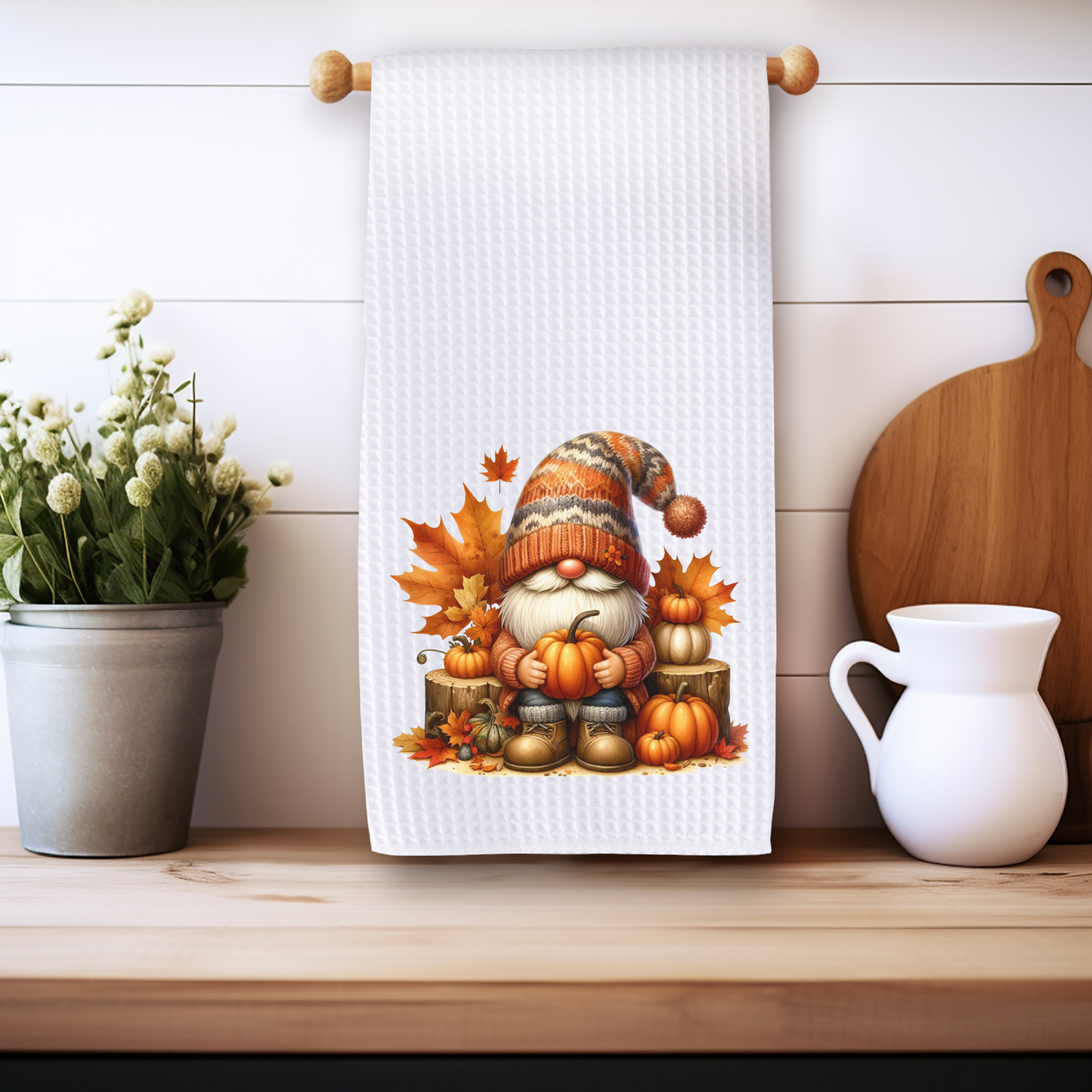 Fall Gnome - Kitchen Towel