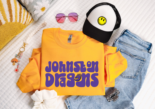 Groovin' Johnston Dragons Sweatshirt