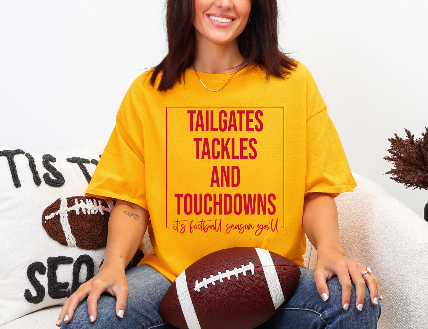 Tailgates, Tackles, and Touchdowns T-shirt