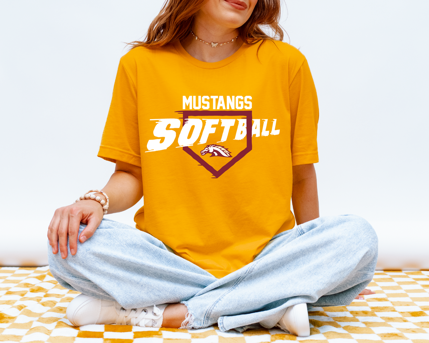 PCM Mustangs Softball Slam T-shirt