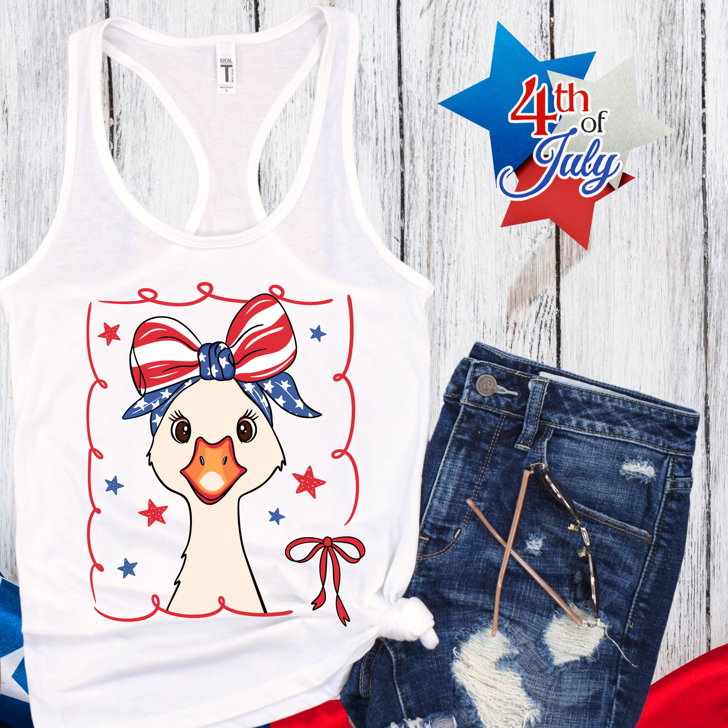 Silly American Goose Tank