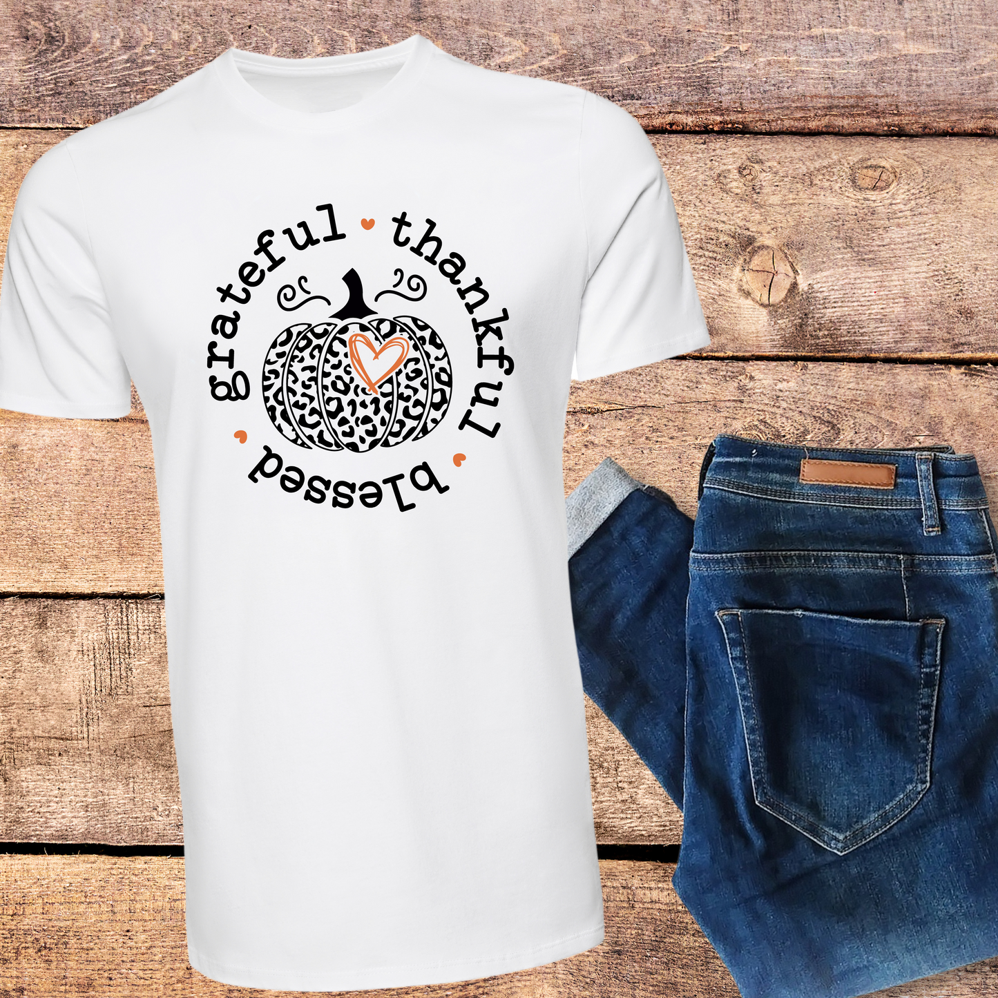 Grateful Thankful Blessed T-shirt