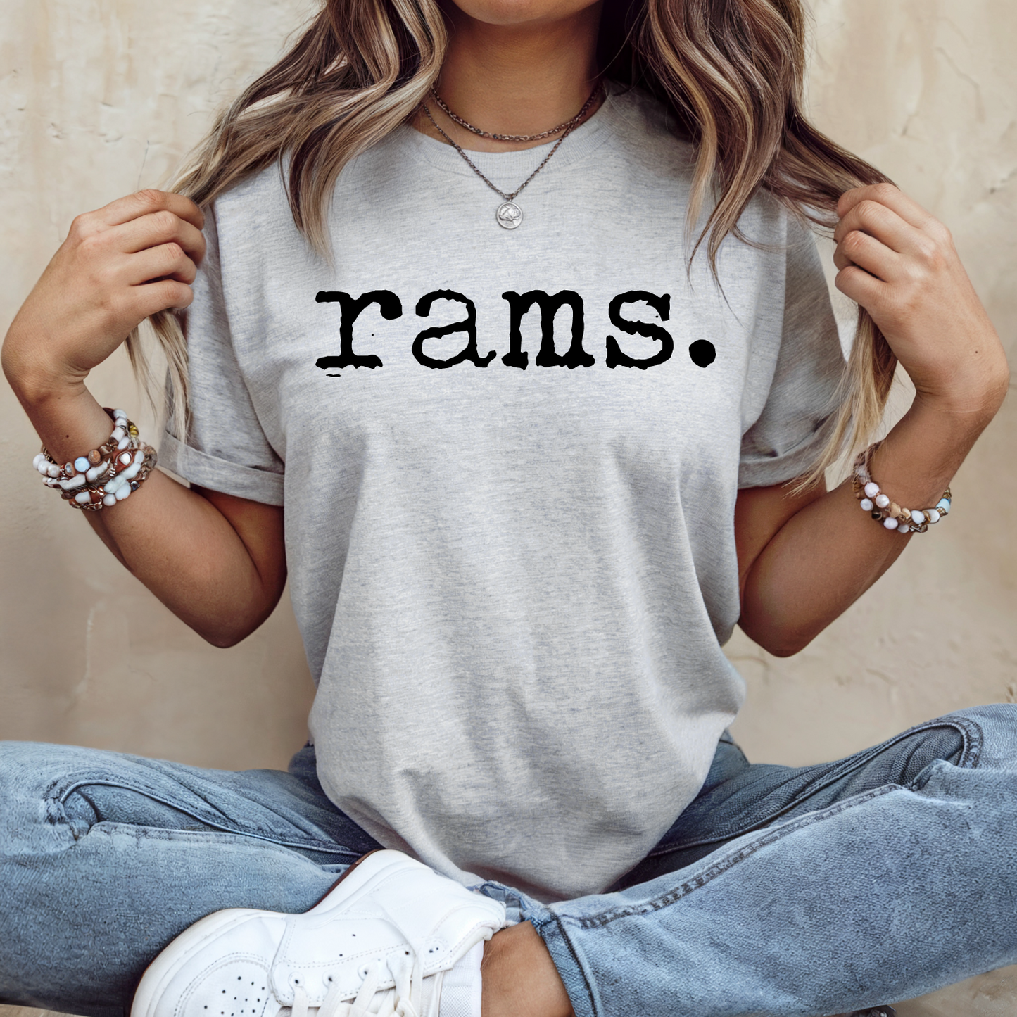 Rams Typography T-shirt