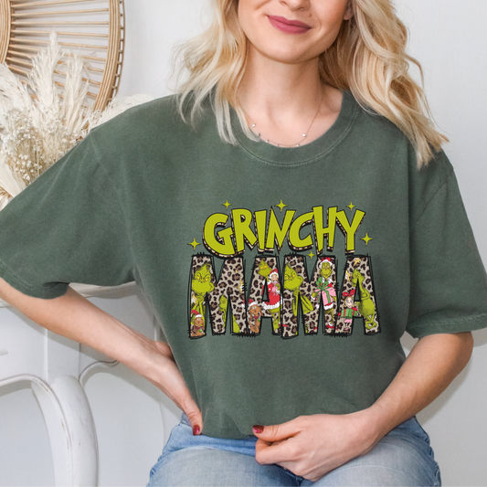 Grinchy Mama T-shirt