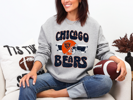 Groovin' Chicago Bears Sweatshirt