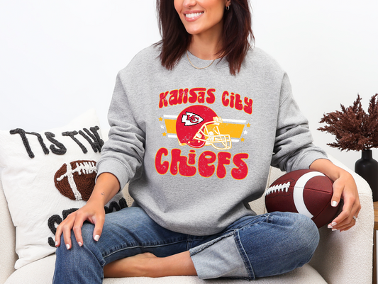 Groovin' KC Chiefs Sweatshirt