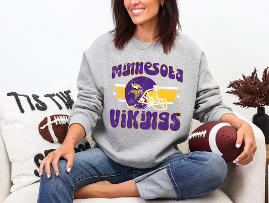 Groovin' Minnesota Vikings Sweatshirt