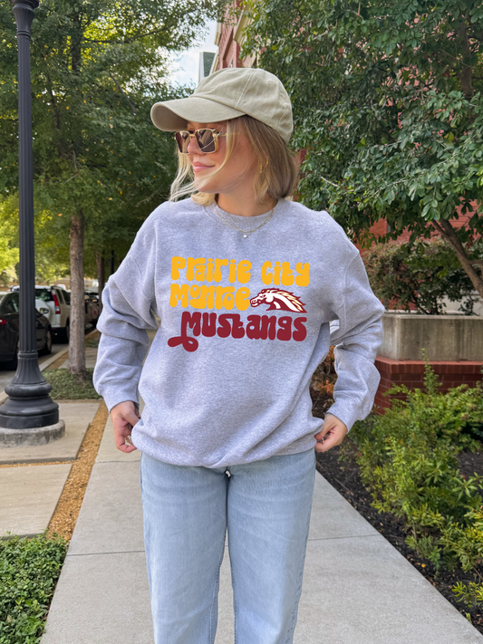 Groovin' PCM Mustangs Sweatshirt